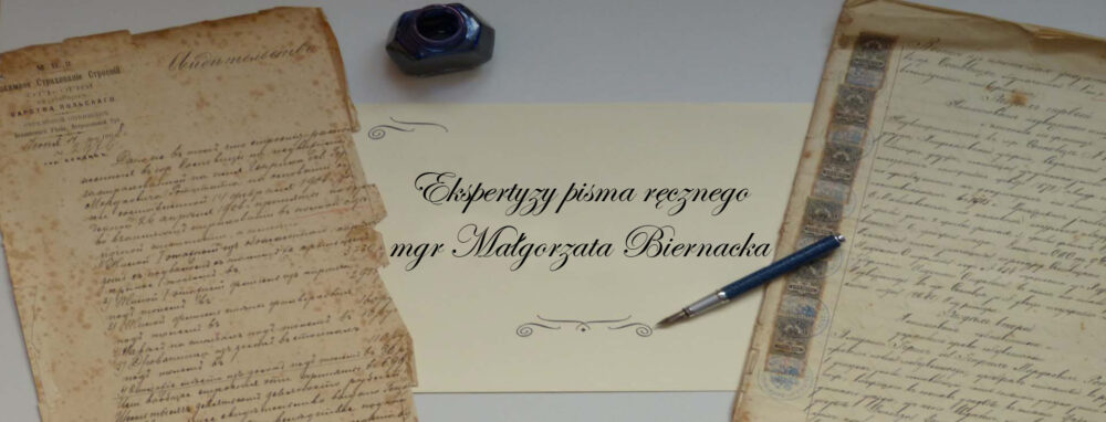 Grafolog Małgorzata Biernacka